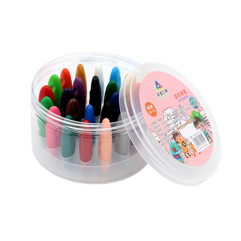 مداد شمعی 24 رنگ مدل جادویی