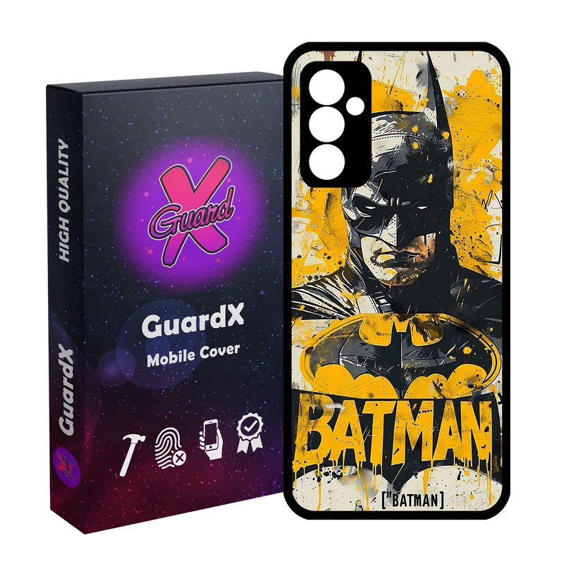 کاور گارد ایکس طرح بتمن مدل  Glass10762 مناسب برای گوشی موبایل سامسونگ Galaxy A15 4G / A15 5G