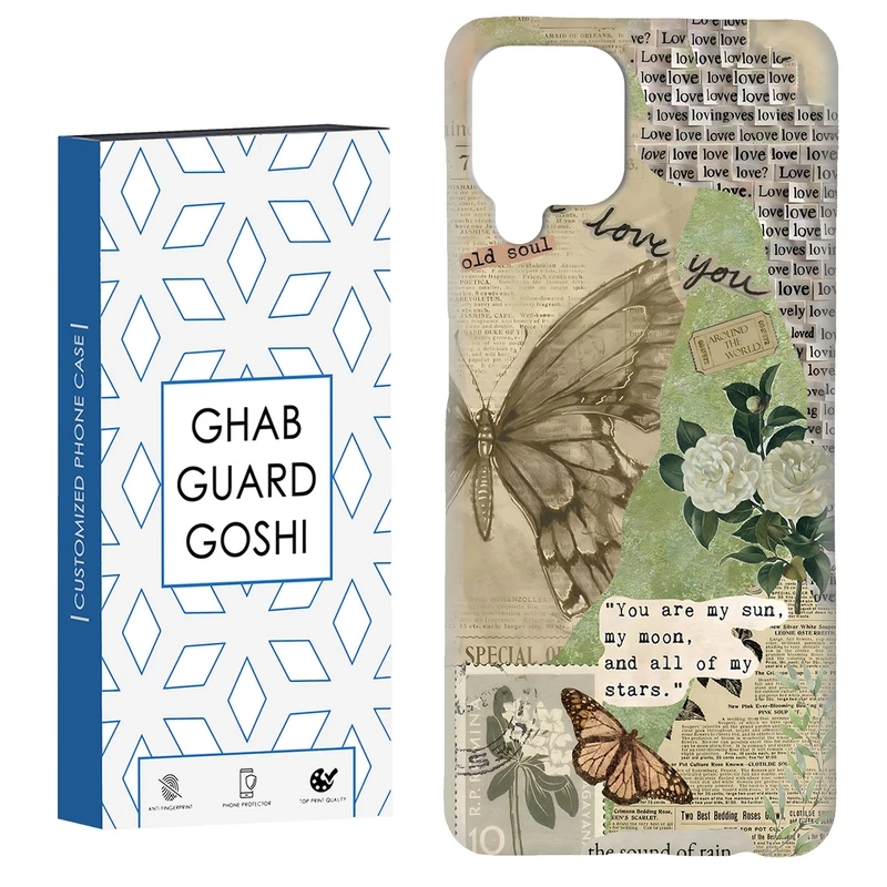 کاور قاب گارد گوشی طرح پروانه کد Dimo-162 مناسب برای گوشی موبایل هوآوی nova 7i