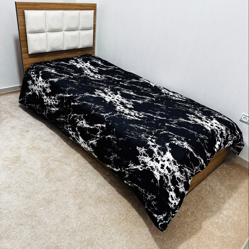 کاور لحاف ناتوسا مدل ابر و بادی یک نفره سایز 160x220 سانتی متر