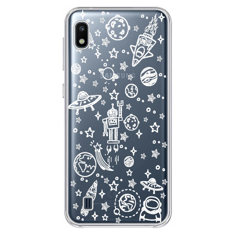 کاور مگافون کد C24-W مناسب برای گوشی موبایل سامسونگ Galaxy A10 