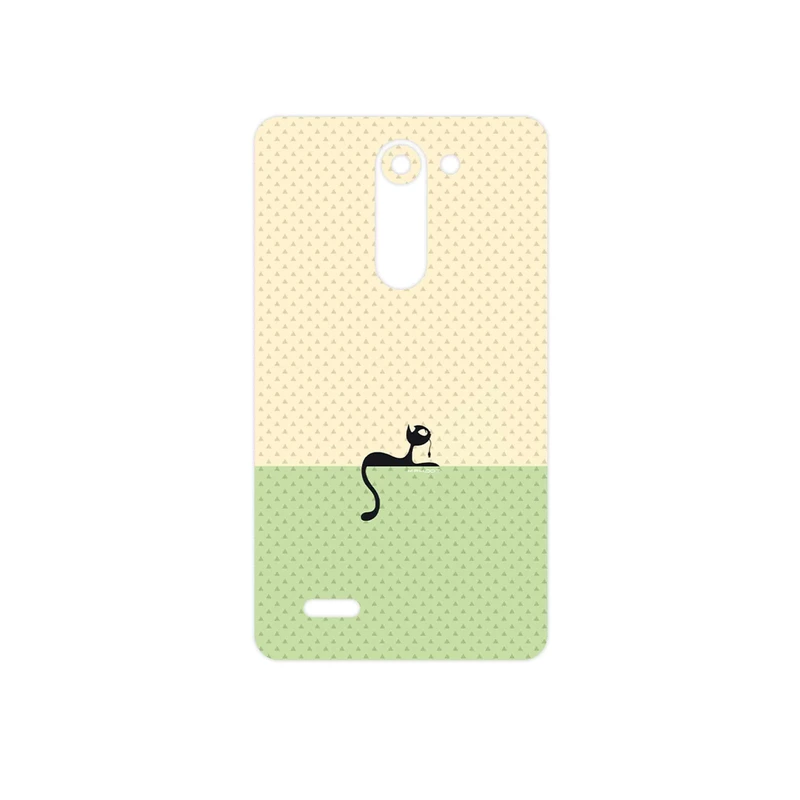 برچسب پوششی ماهوت مدل Minimal Internet Cat Icon مناسب برای گوشی موبایل ال جی L Bello