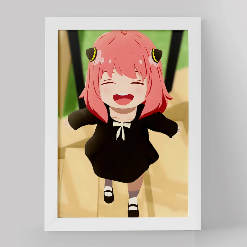 تابلو خندالو مدل آنیا انیمه اسپای ایکس فمیلی کد 15556