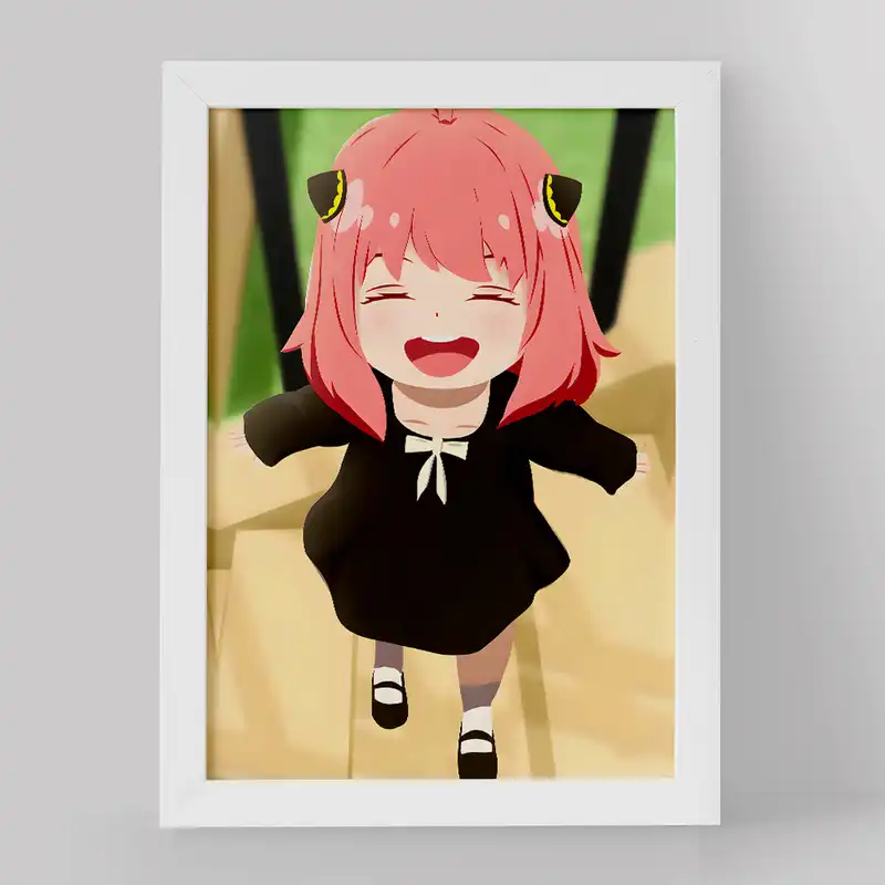 تابلو خندالو مدل آنیا انیمه اسپای ایکس فمیلی کد 15556