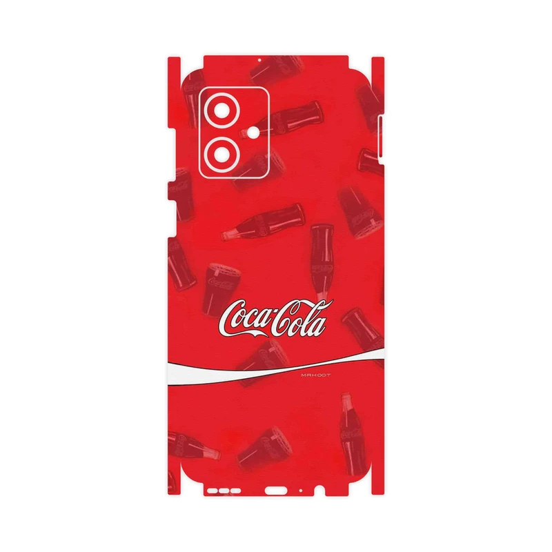 برچسب پوششی ماهوت مدل Coca_Cola_Logo-FullSkin مناسب برای گوشی موبایل موتورولا Moto G54