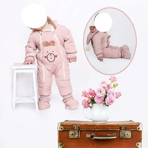 سرهمی نوزادی الشن مدل خرس مهربون کد Su66