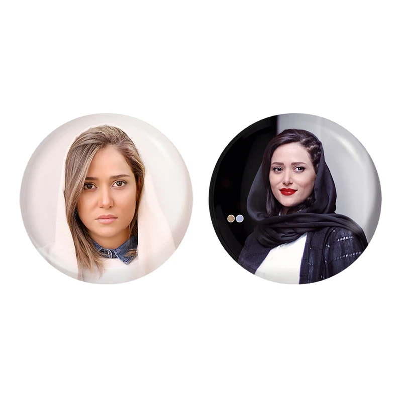 مگنت خندالو طرح پریناز ایزدیار کد 1050110495 مجموعه 2 عددی