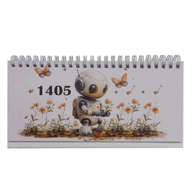 تقویم رومیزی سال 1405 سم مدل ربات کد 138301