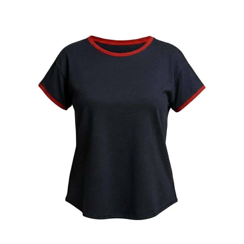 تی شرت آستین کوتاه زنانه مدل هوژین کد 03