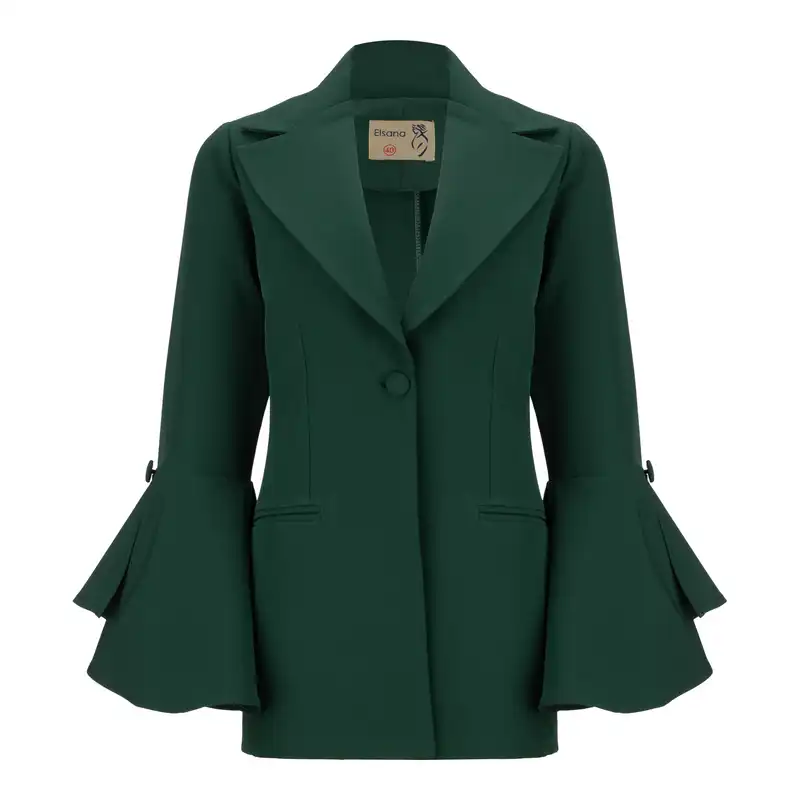 ست کت و شلوار زنانه السانا مدل برگین کد 137421