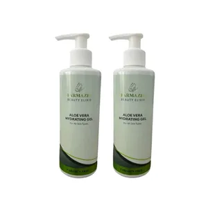 ژل آبرسان فارمازین مدل آلوئه ورا مناسب انواع پوست حجم 250 میلی لیتر مجموعه دو عددی 