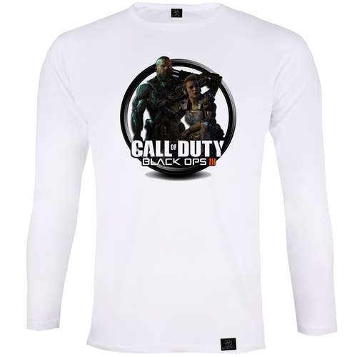 تیشرت آستین بلند مردانه 27 مدل CALL OF DUTY کد Js04