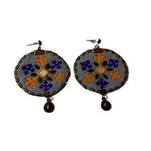 گوشواره سوزن دوزی کد B103
