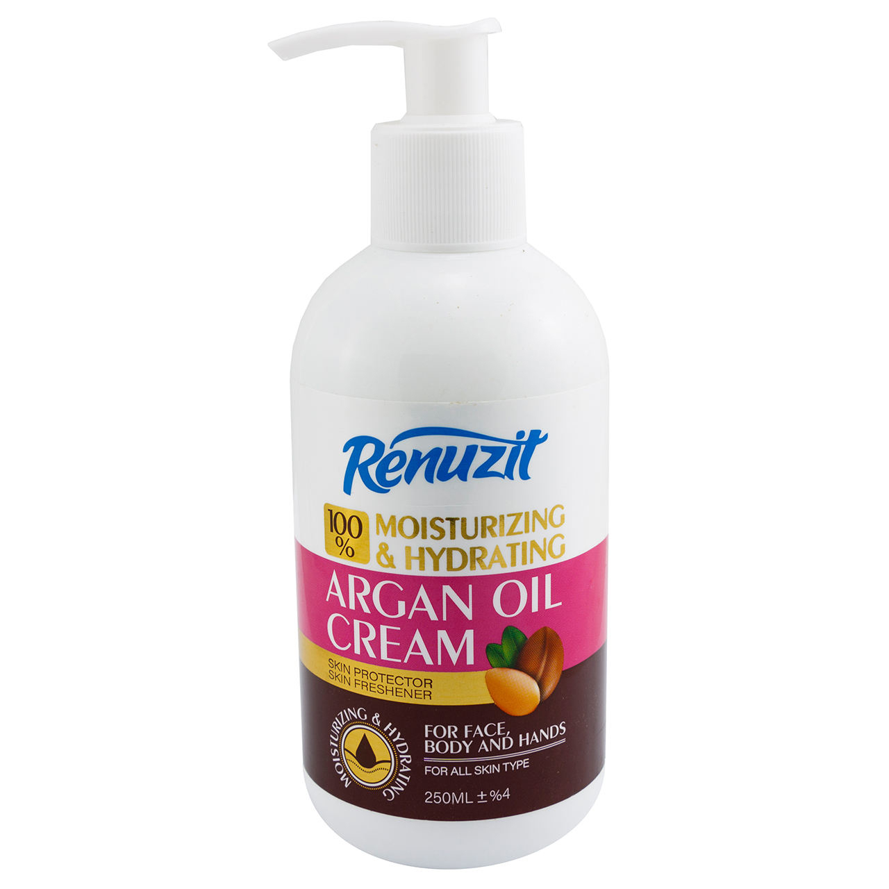 کرم مرطوب کننده رینوزیت مدل روغن آرگان حجم 250 میلی لیتر