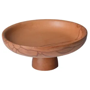  آجیل خوری چوبی مدل پایه دار کد 125