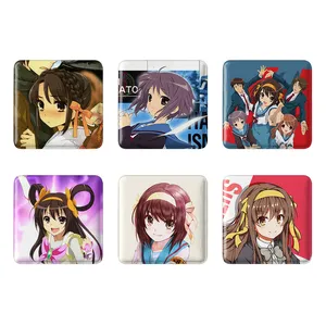 مگنت خندالو طرح انیمه ناپدید شدن هارومی سوزومیا The Disappearance of Haruhi Suzumiya کد 1429A مجموعه 6 عددی