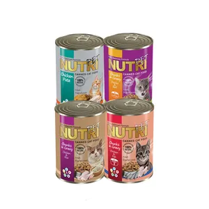 کنسرو غذای گربه نوتری پت مدل میکس مجموعه 4 عددی