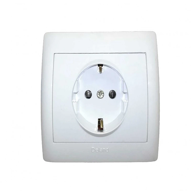 پریز برق ارت دار دلند مدل آریا