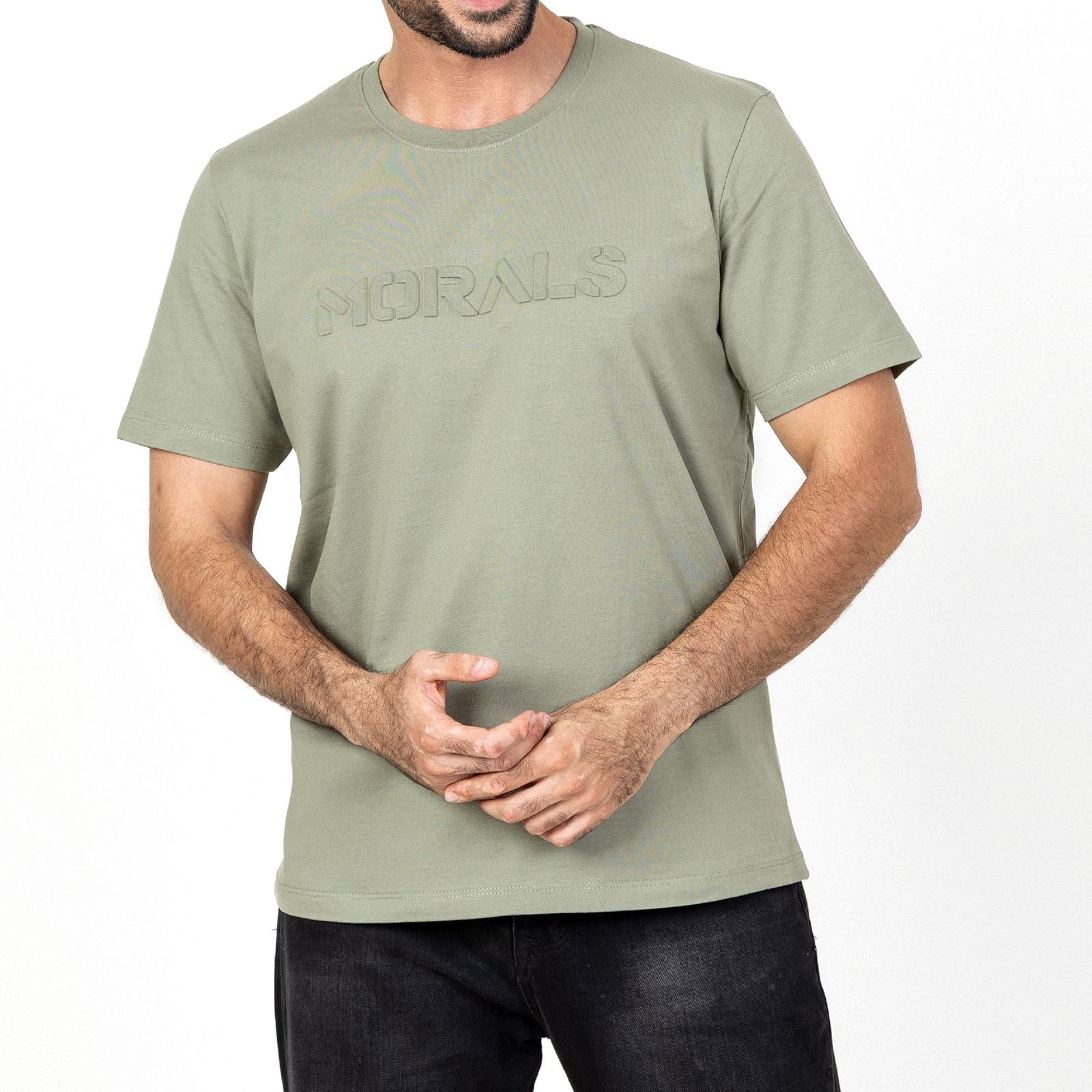 تی‌شرت آستین کوتاه مردانه باینت مدل 818-1 -  - 1