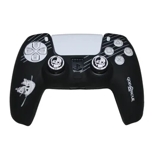 محافظ دسته پلی استیشن 5 مدل ANGRY god of war به همراه روکش آنالوگ