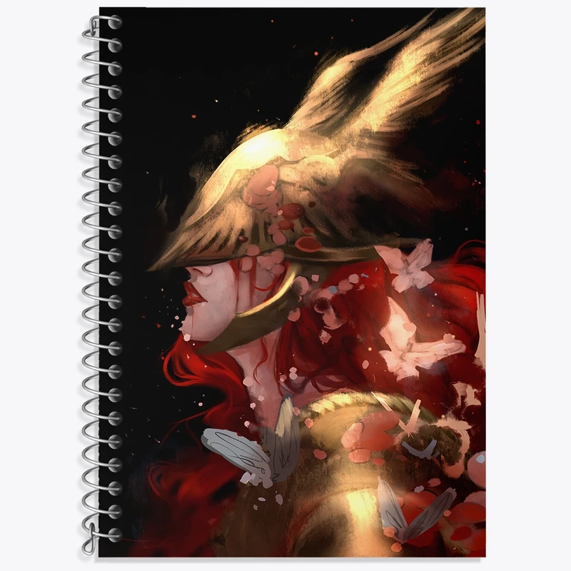 دفتر لغت 50 برگ خندالو طرح بازی الدن رینگ (Elden Ring) کد 31280