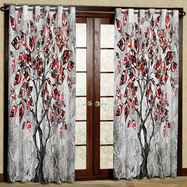 پرده مدل مخمل پانچی کد 6730 سایز 280x140 سانتی متر