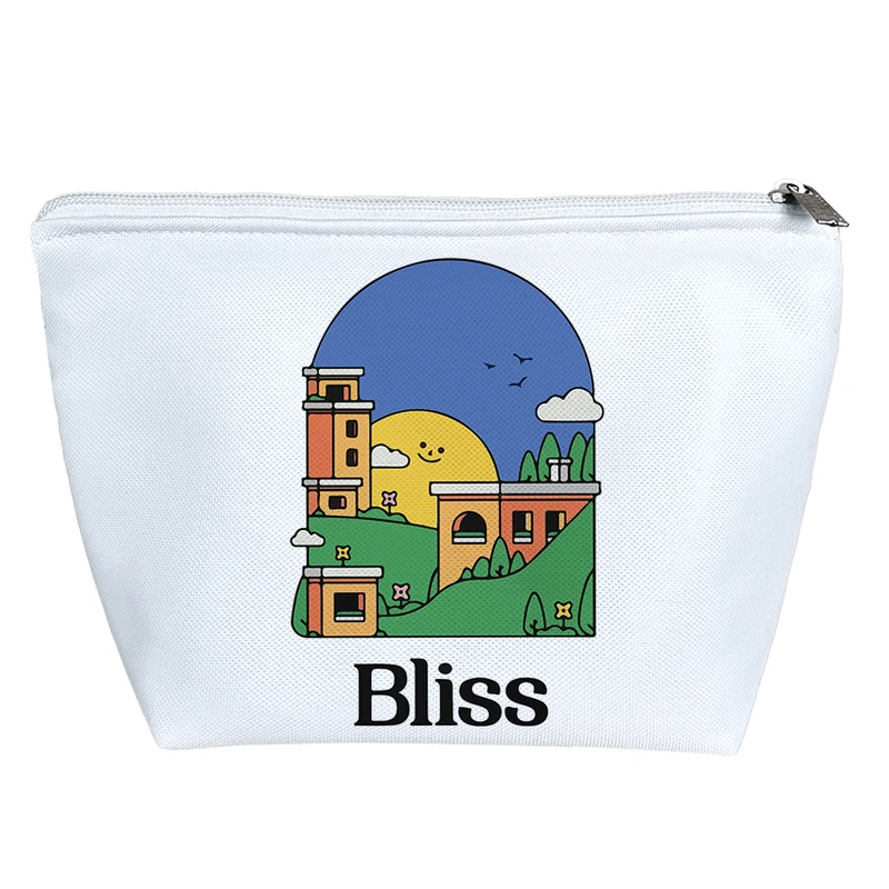 کیف لوازم آرایش دخترانه خندالو مدل دهکده کد 7360