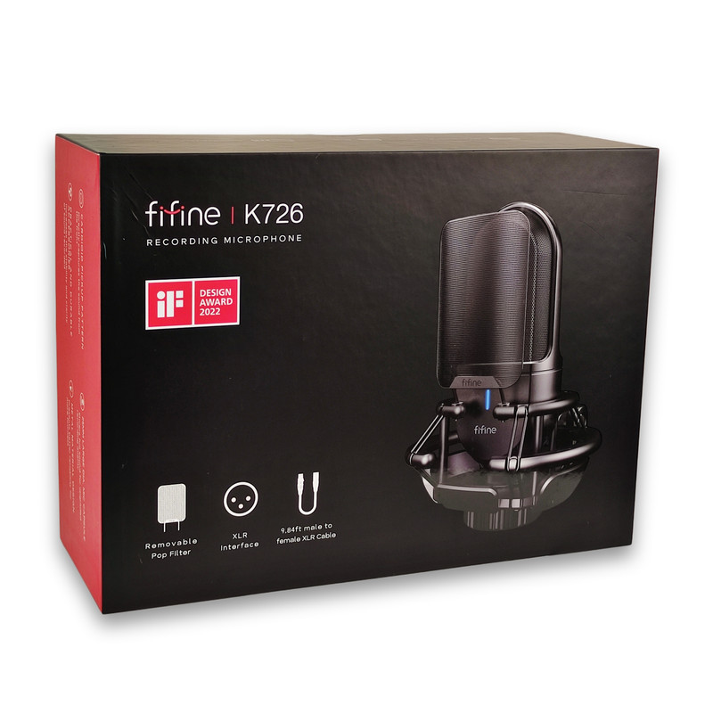 میکروفون استودیویی فای فاین مدل K726 XLR