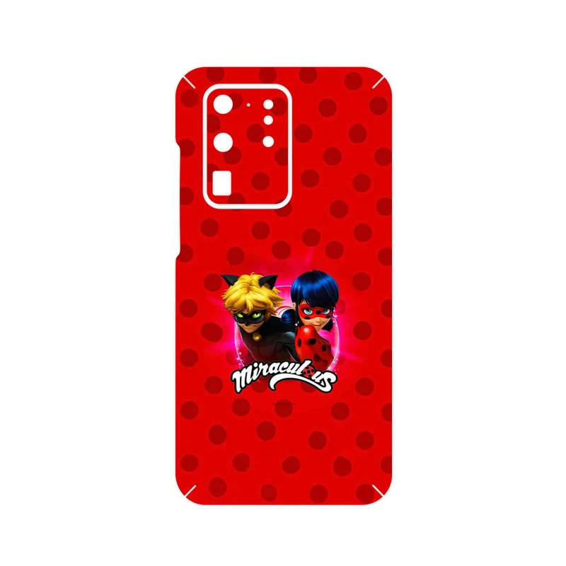 برچسب پوششی ماهوت مدل Ladybug and Cat Noir مناسب برای گوشی موبایل سامسونگ Galaxy S20 Ultra