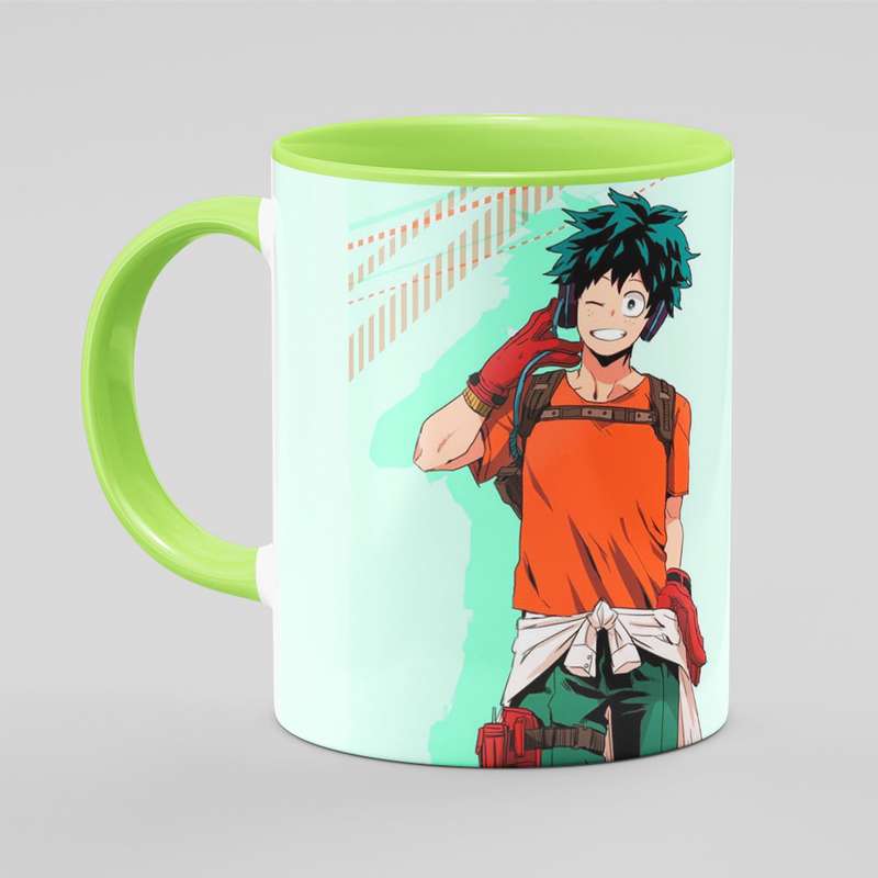 ماگ ماگ‌ پلاس مدل My Hero Academia Anime Deku