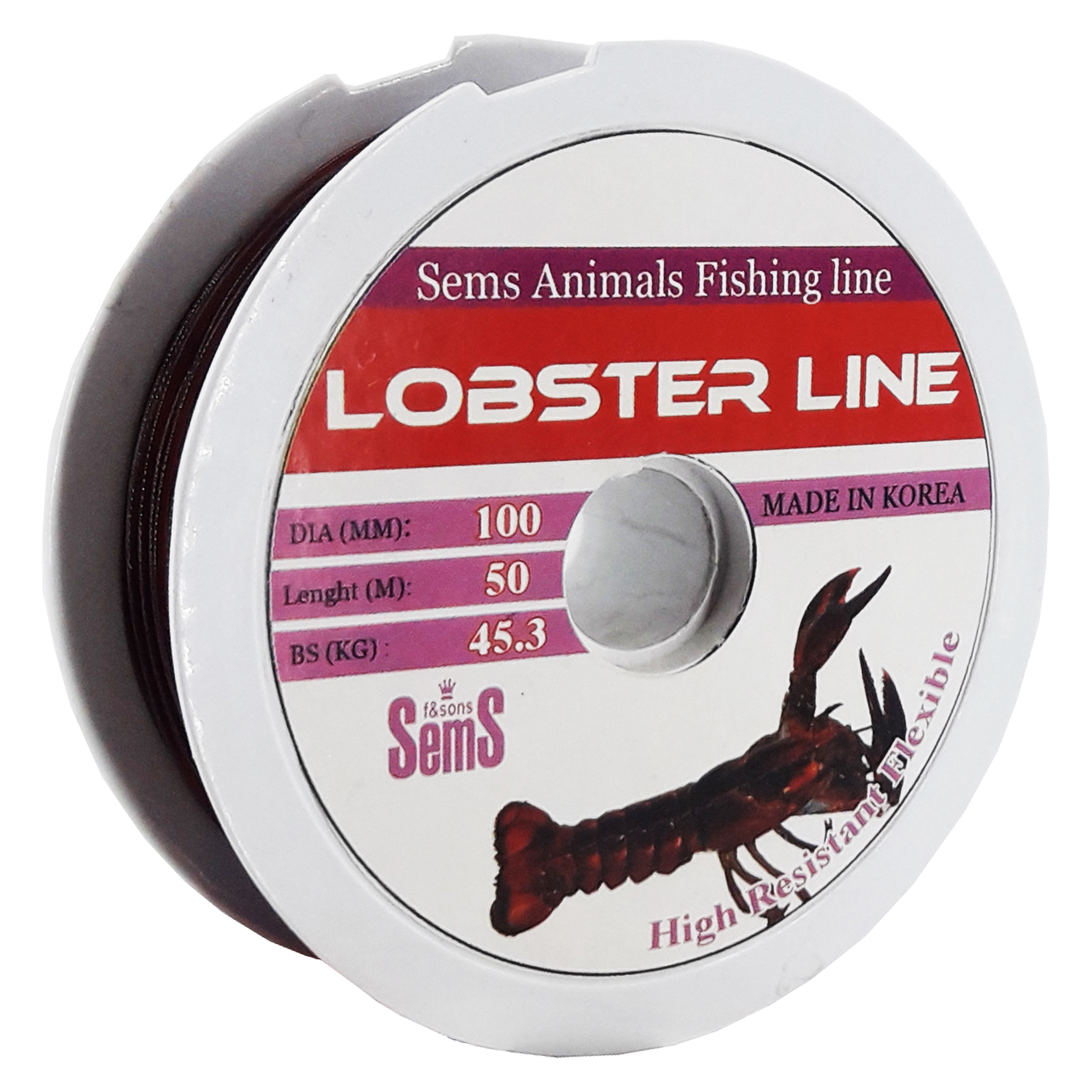 نخ ماهیگیری سمس مدل Lobster Line سایز 1 میلی متر