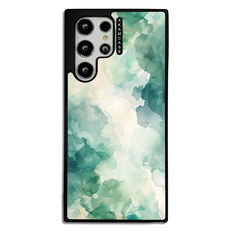 کاور آکام مدل AMC-WSGS22U-WATER COLOR-20 مناسب برای گوشی موبایل سامسونگ Galaxy S22 Ultra