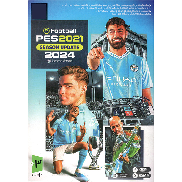 بازی PES 2021 UPDATE 2024 مخصوص PC