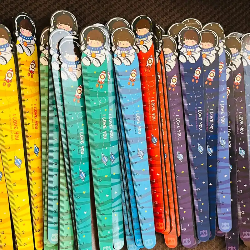 خط کش 15 سانتیمتری مدل پسر فضانورد