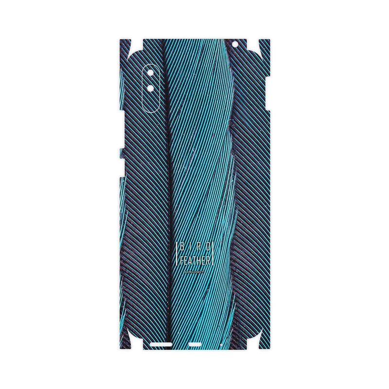 برچسب پوششی ماهوت مدل Turquoise feathers-FullSkin مناسب برای گوشی موبایل شیائومی Redmi 9i Sport