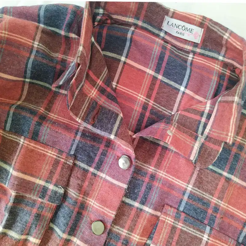 مانتو زنانه مدل چهارخانه کد gh