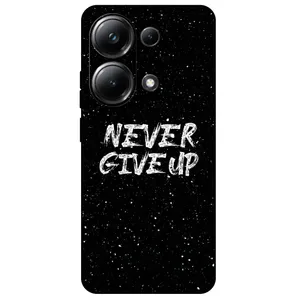 Megafone Never give up 1871 Cover For Xiaomi Redmi Note 13 Pro 4G
