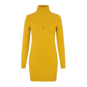 پیراهن بافتنی یقه ایستاده زنانه مدل نادی کد ۸۹