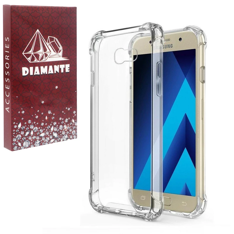 کاور دیامانته مدل بی رنگ مناسب برای گوشی موبایل سامسونگ Galaxy A520 / A5 2017