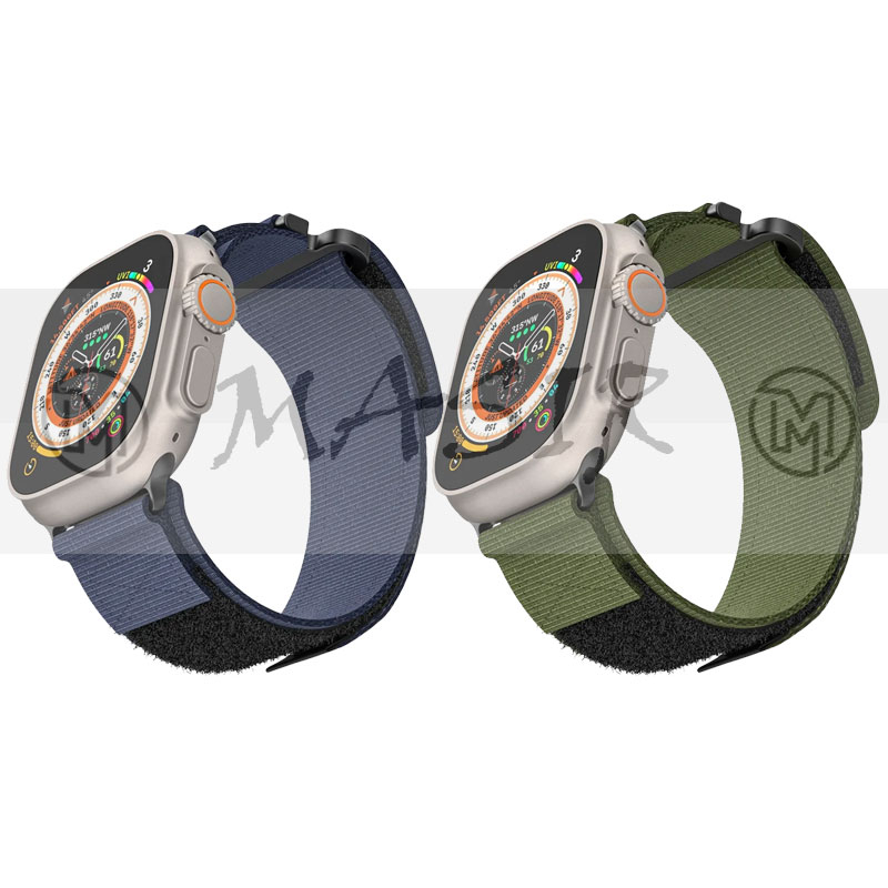 بند مسیر مدل Sturdy Durable Wearproof مناسب برای اپل واچ سری 1/2/3/4/5/6/7/8/ SE / ULTRA سایز 42/44/45/49 میلی متری