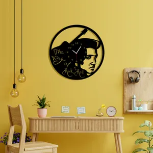 ساعت دیواری ماهوت مدل elvis presley کد 010