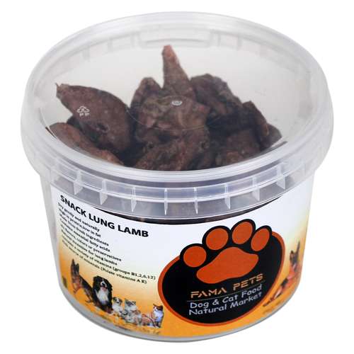 غذای تشویقی سگ فاما پت مدل SNACK LUNG LAMBS وزن 20 گرم