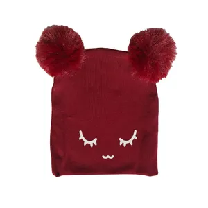 کلاه بچگانه مدل چشم و ابرو