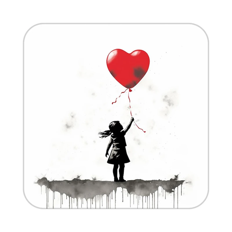 زیر لیوانی کاکتی مدل عاشقانه کد mp11555