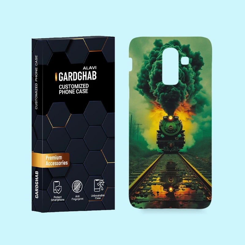 کاور گارد قاب علوی مدل هنری مناسب برای گوشی موبایل سامسونگ Galaxy J8 2018