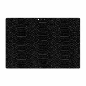 MAHOOT Black-Snake-Leather Cover Sticker for Microsoft Surface Pro 3 2014