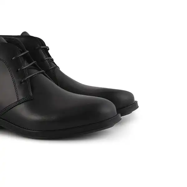 نیم بوت مردانه چرم آگوست مدل B 217002