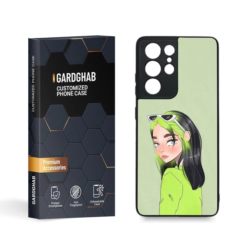   کاور گارد قاب مدل دخترانه مناسب برای گوشی موبایل سامسونگ Galaxy S21 Ultra