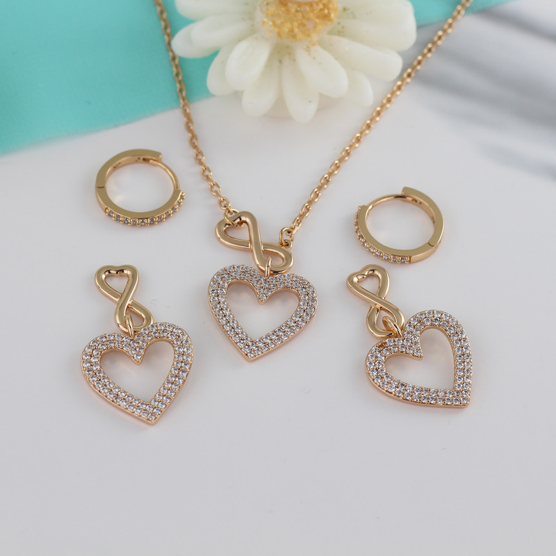 نیم ست زنانه ژوپینگ مدل قلب کد H169