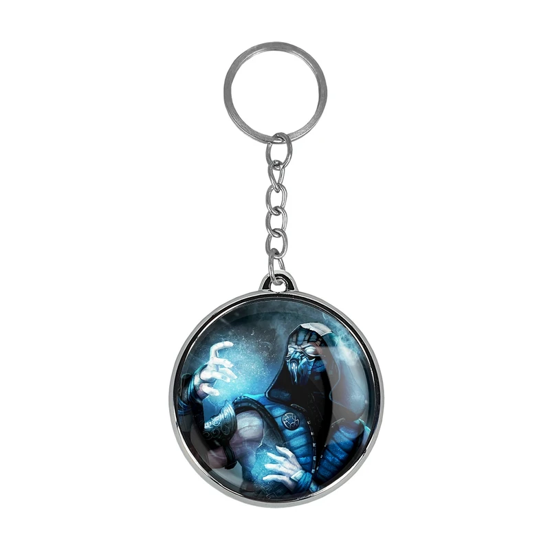 جاکلیدی خندالو طرح بازی مورتال کمبت Mortal Kombat مدل دوطرفه کد 2979529796